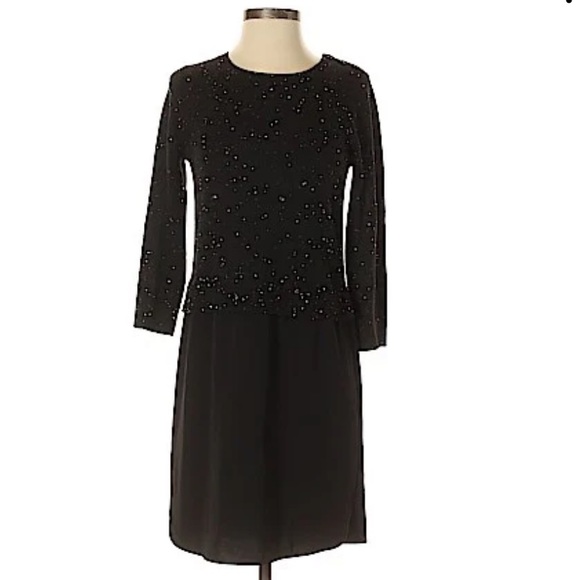 Ann Taylor Dresses & Skirts - Ann Taylor LOFT Dress Black with Sparkles Size XS (Petite). EUC.